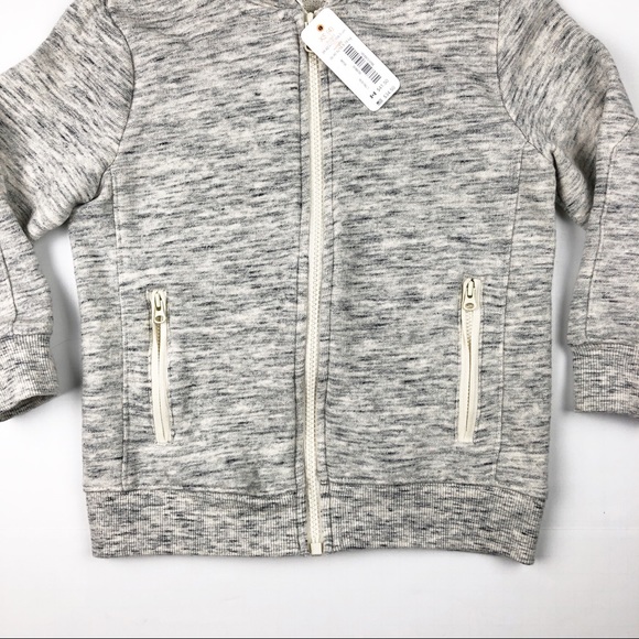 Gymboree Elbow Patch Lightweight Zip Up Hoodie NWT - Picture 7 of 9